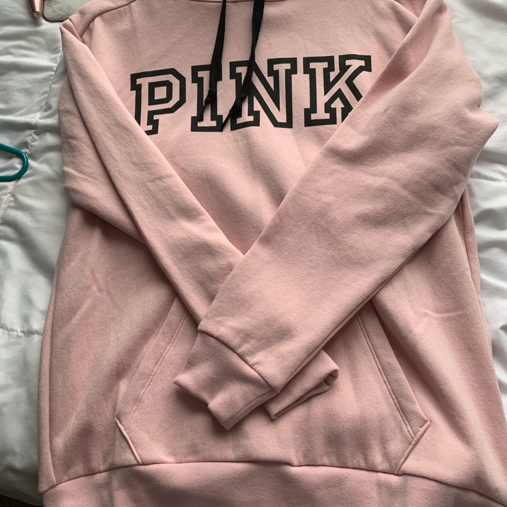 Pink long sleeve pullover never worn